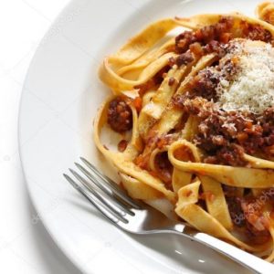 Tagliatelle bolognese